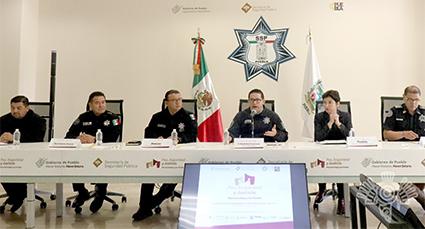 Puebla, entre los 11 estados más seguros del país: SSP