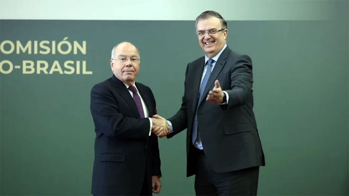 AMLO y Lula acuerdan visitas a Brasil y México