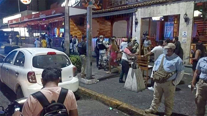 Ataques a balazos en bares de Acapulco dejan 7 heridos