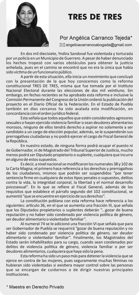 Tres de Tres