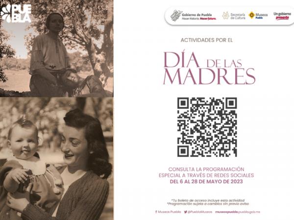 Programa gobierno estatal actividades en museos por el Día de las Madres