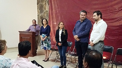 Asamblea informativa de MORENA encabeza Olga Romero