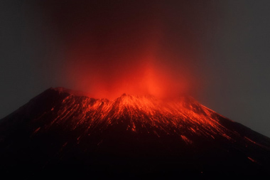 El Popocatépetl