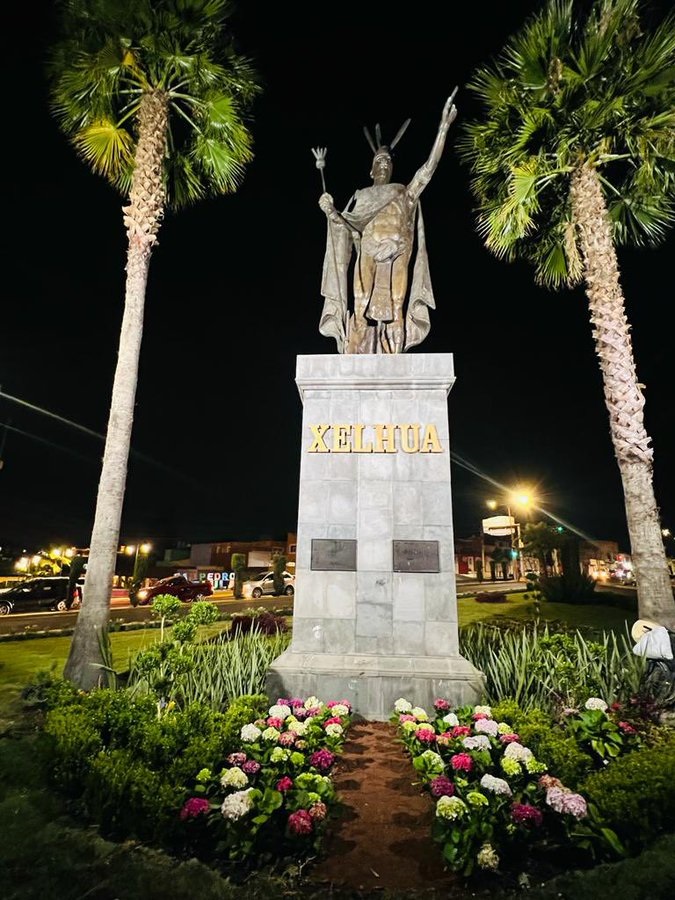 Nueva es la imagen del jardín de Xelhua