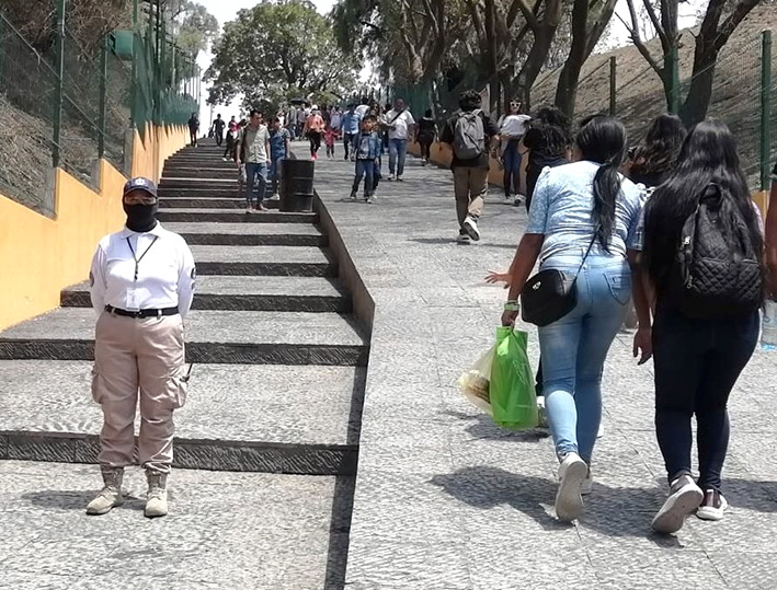 Reforzaron seguridad con “hombre pie tierra”