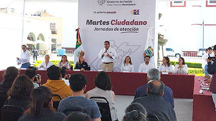 Sergio S. Céspedes, encabeza “Martes Ciudadano”