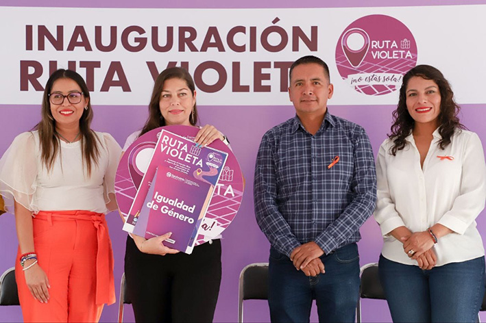 En marcha «Ruta Violeta»: Mundo Tlatehui