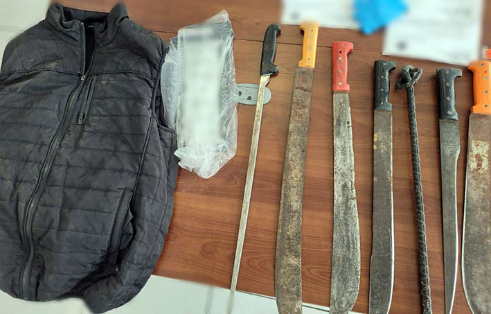 Por lesiones dolosas y portación de instrumentos prohibidos, 2 detenidos