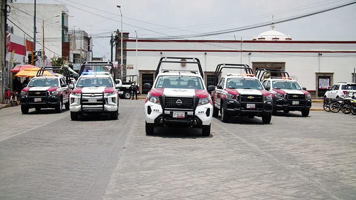 Fortalece gobierno estatal seguridad pública en Huejotzingo