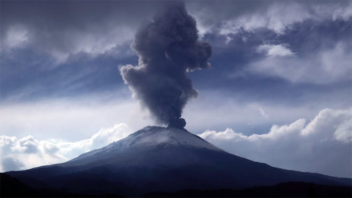 ¿Qué significa amarillo fase 3 en el semáforo del volcán Popocatépetl?