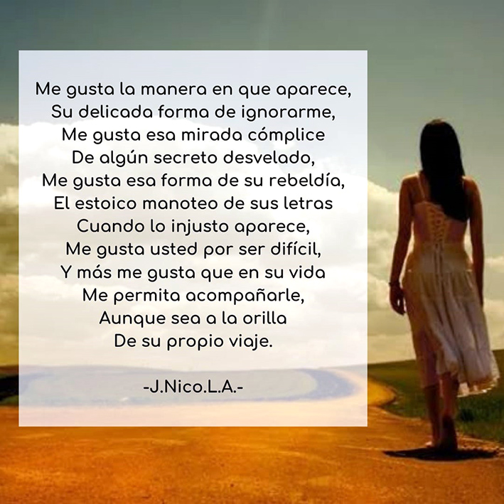 Megusta la manera en que aparece…