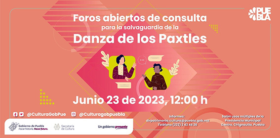 Busca gobierno de Sergio Salomón reconocer como Patrimonio Cultural a la “Danza de los Paxtles”