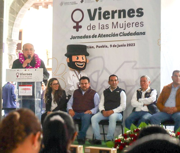 Para los poblanos trabajamos en un gobierno de reconciliación y más cercano a la gente: Julio Huerta