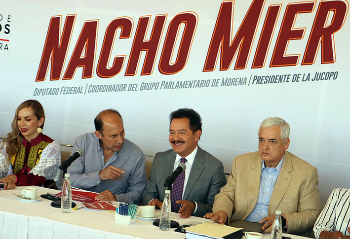 Enhorabuena y el mayor de los éxitos a nuestra secretaria de gobernación: Ignacio Mier