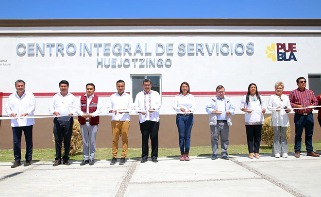 Con inversión de 25 mdp, Sergio Salomón inaugura inmueble que albergará CIS en Huejotzingo