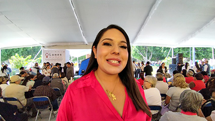 Contenta por el resultado del domingo: Tonantzin Fernández