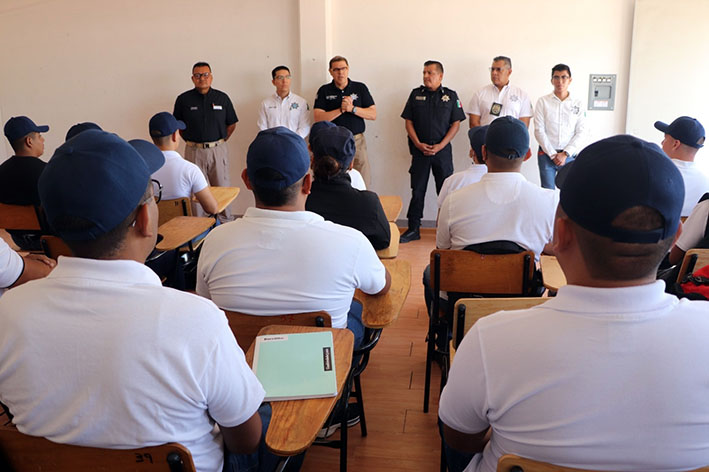 Inician cursos de formación inicial para policías en academia de SSC Cholula
