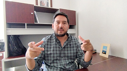 Se tiene 450 vacantes, contratación inmediata: Román Espinoza