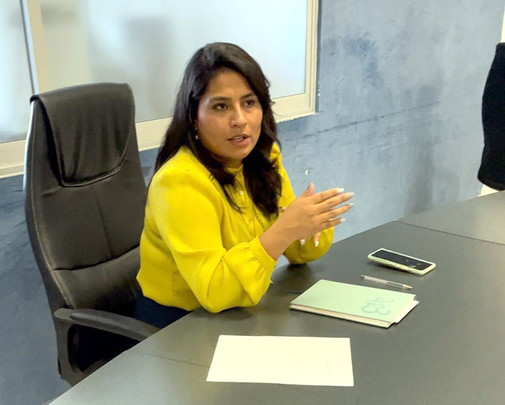 Berenice Porquillo y autoridades auxiliares evalúa acciones en materia de seguridad