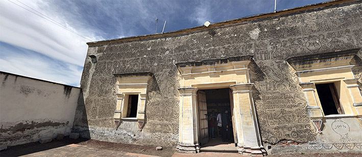 Icono cultural la Casa del Diablo, en Tehuiloyocan
