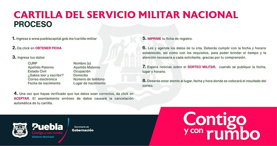 Continúa proceso para tramitar cartilla de servicios militar