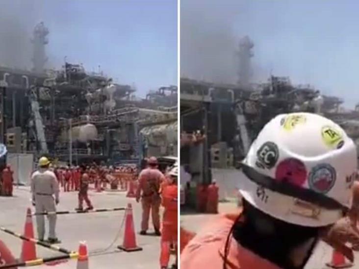 Explosión de pipa en refinería de Dos Bocas deja 5 heridos