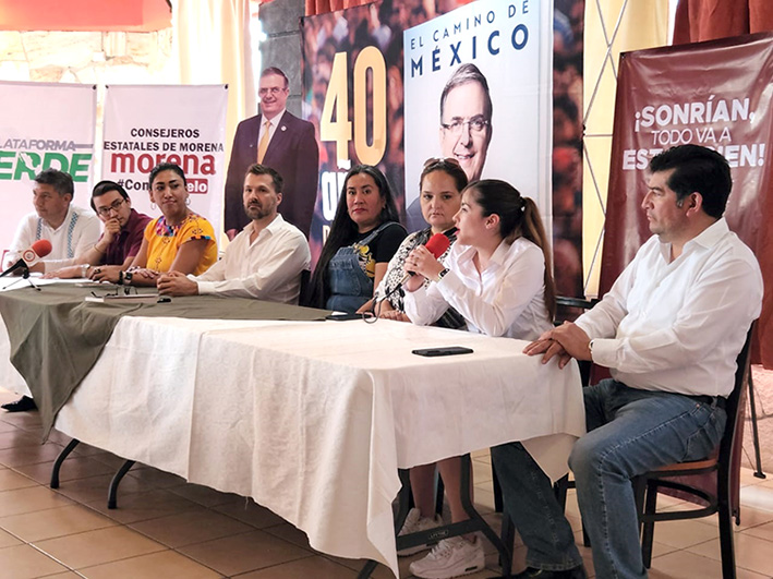 Marcelo dejó muy claro el compromiso que tiene con la cuarta transformación: Natale