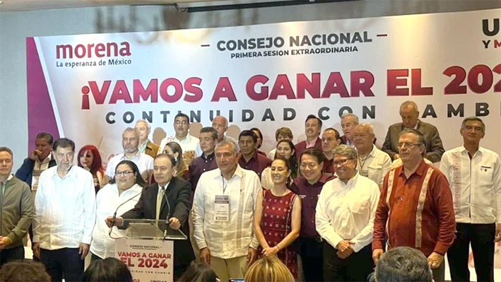 MORENA anunciará su candidato a la presidencia de la república el 6 de septiembre