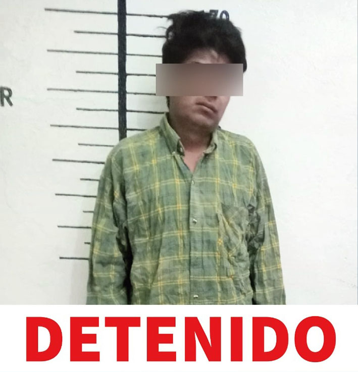Policías municipales frustran robo de camión y detienen a presunto ladrón