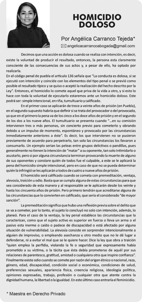Homicidio Doloso