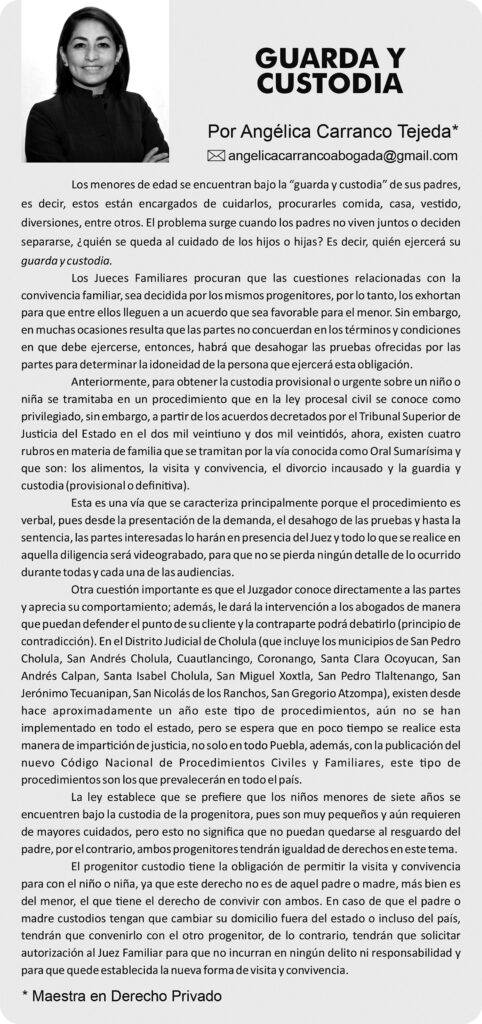 Guarda y Custodia
