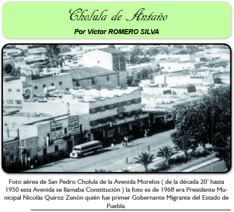 Qué Tiempos Aquellos Señor don Víctor…