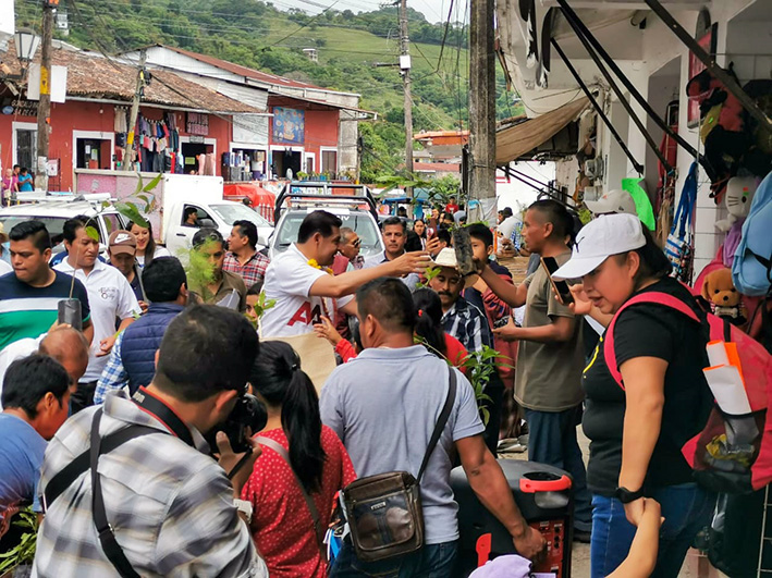 Armenta lleva “Por Amor a Puebla” a Jonotla, Cuetzalan y Zacapoaxtla