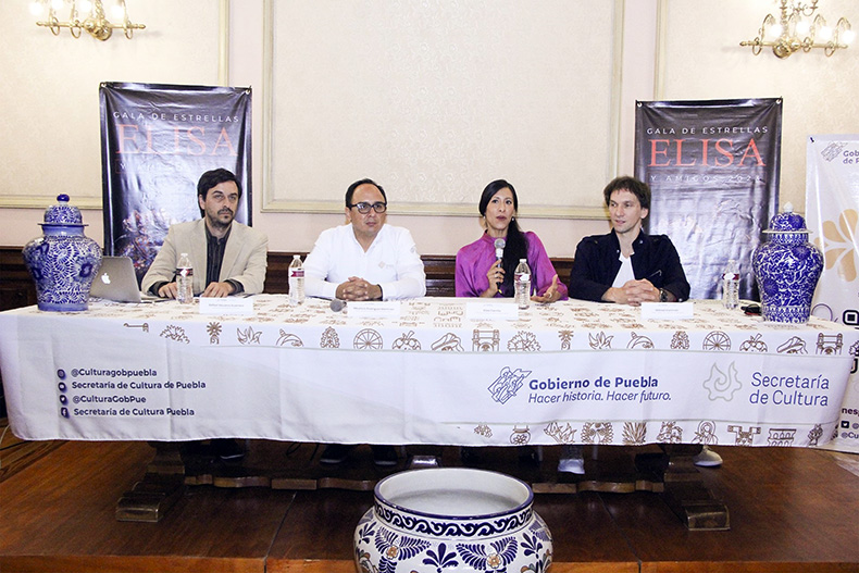 Albergará Puebla espectáculo de Elisa Carrillo