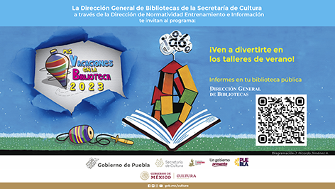 Por periodo vacacional, gobierno estatal realizará actividades en bibliotecas públicas