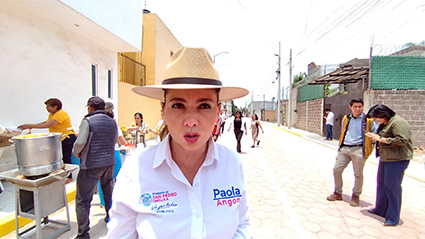 Hemos invertido más del 30% en seguridad pública: Paola Angon