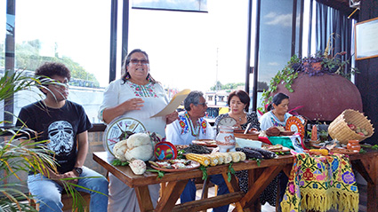 Muestra gastronómica prehispánica 26 y 27 de agosto