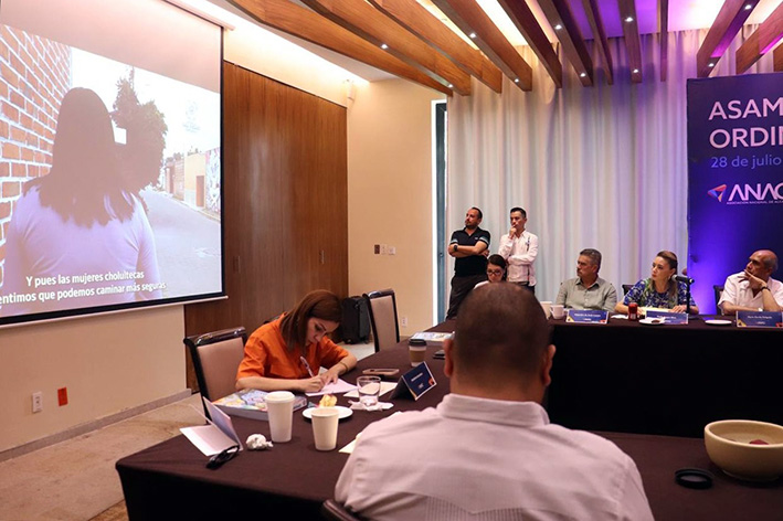 Paola Angon participó en asamblea nacional ordinaria de ANAC
