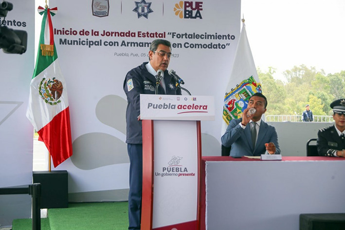 Recibe Seguridad Pública, chalecos balísticos