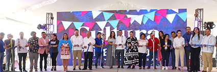 Con éxito Mundo Tlatehui inaugura la feria cultura y tradición