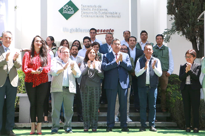 Inaugura Sergio Salomón remodelación de la Secretaría de Medio Ambiente; invierte 17.4 mdp