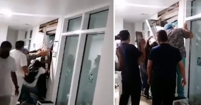 Niña muere aplastada por elevador en hospital del IMSS Playa del Carmen