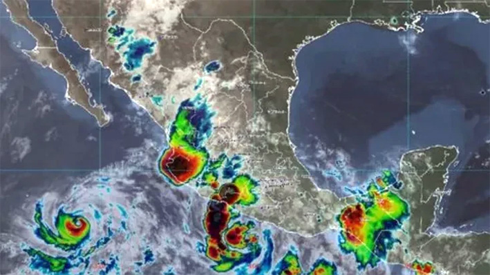 Tormenta tropical Beatriz se intensifica a huracán categoría 1