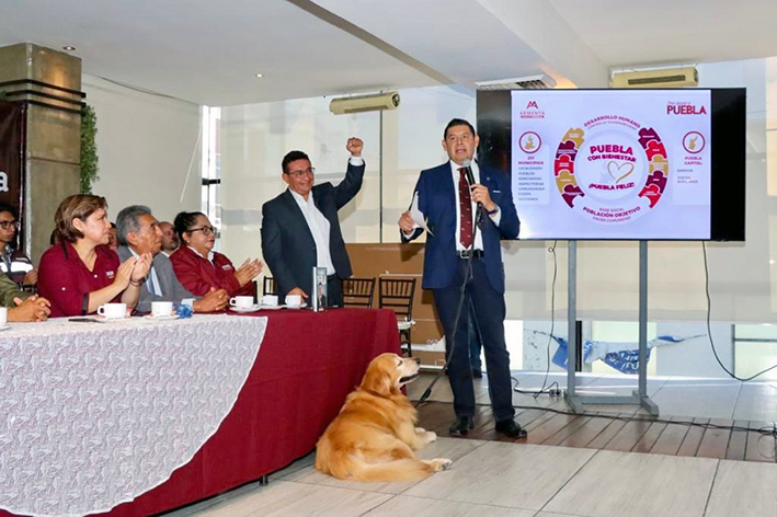 Puebla con bienestar y desarrollo humano impulsa Armenta