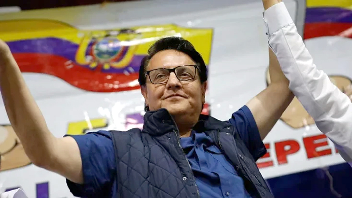 Asesinan a candidato presidencial durante mitin, en Ecuador