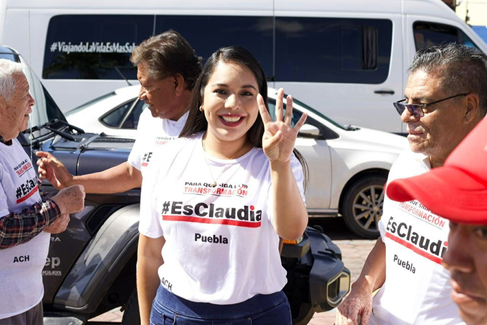 Encabeza Tonantzin Fernández, “Jornada Nacional por Claudia Sheinbaum”