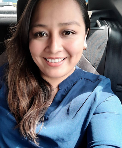 Lizette Minto García, suplente de Aurora Sierra