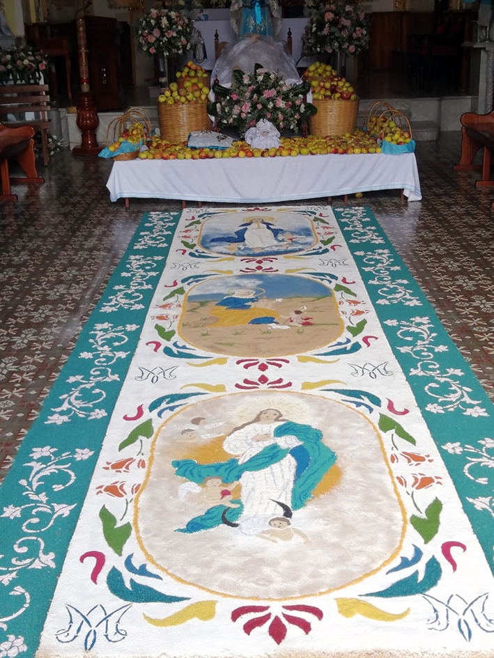 Tránsito y Asunción de María en los barrios de San Pedro Cholula
