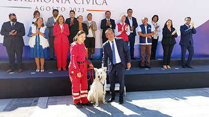 Por su labor en Turquía, socorristas reciben reconocimiento