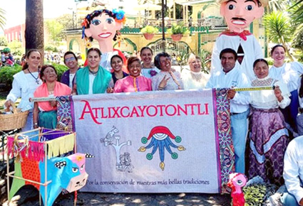Mañana el convite anunciando la fiesta del Atlixcáyotl